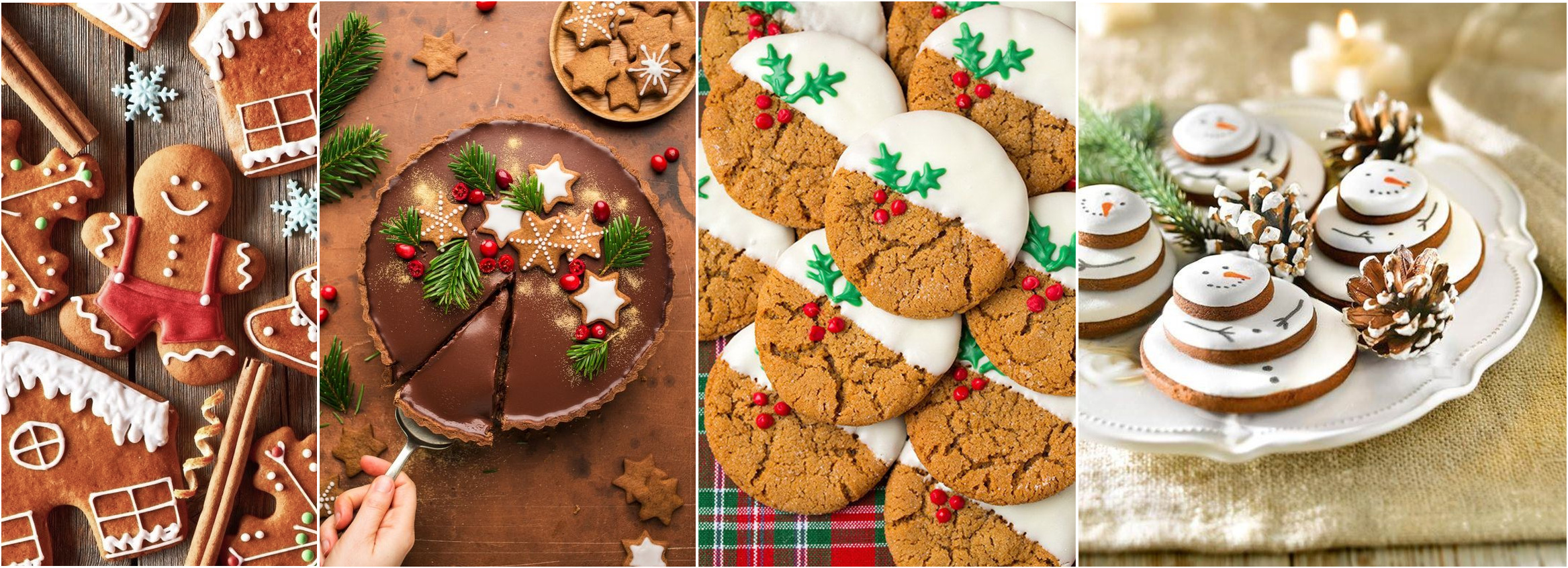Сладкие подарки всегда вызывают радость. Аппетитный рождественский кекс с сухофруктами и пряностями или печенье можно украсить кулинарными красками и глазурью. Попробуйте — невероятно вкусно.